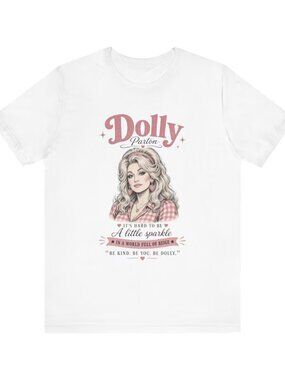 Dolly Parton portrait tee